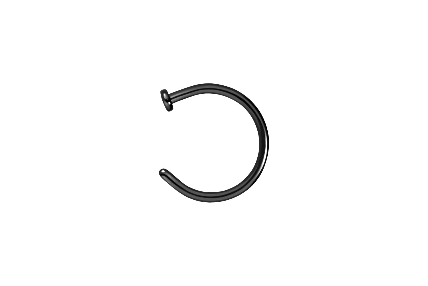 Chirurgenstahl Nasenring Nasenpiercing offen PLATTE